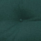 Cuscino per Schiena Verde Scuro 120 x 24 x 50 cm Tessuto