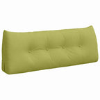 Cuscino per Schiena Verde chiaro 120 x 24 x 50 cm Tessuto