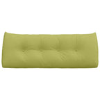 Cuscino per Schiena Verde chiaro 120 x 24 x 50 cm Tessuto