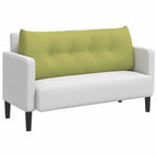 Cuscino per Schiena Verde chiaro 120 x 24 x 50 cm Tessuto