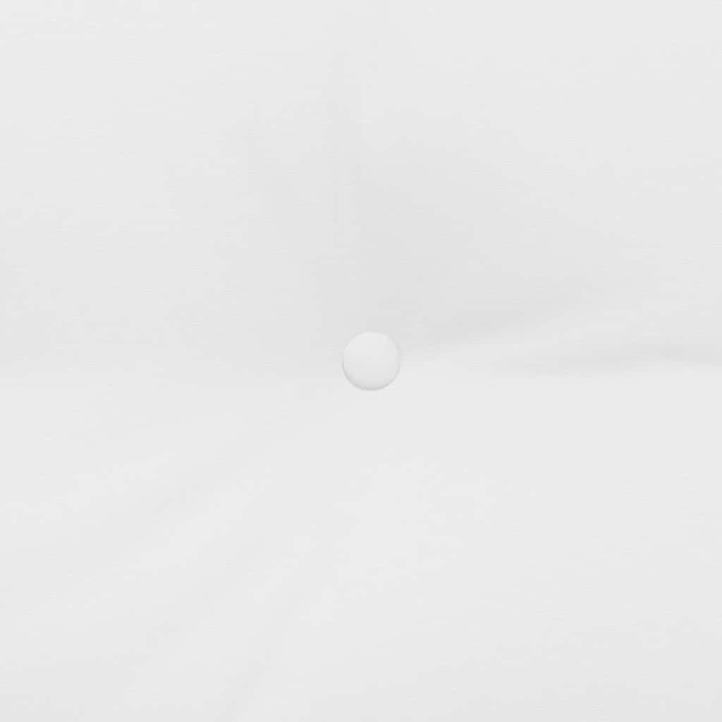 Cuscino per Schiena Bianco 120 x 24 x 50 cm Tessuto