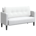Cuscino per Schiena Bianco 120 x 24 x 50 cm Tessuto