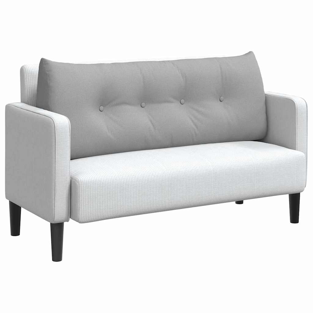 Cuscino per Schiena Grigio Nuvola 120 x 24 x 50 cm Tessuto