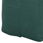 Cuscino per Schiena Verde Scuro 120 x 24 x 50 cm Velluto