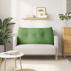 Cuscino per Schiena Verde chiaro 120 x 24 x 50 cm Velluto