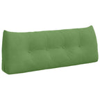 Cuscino per Schiena Verde chiaro 120 x 24 x 50 cm Velluto