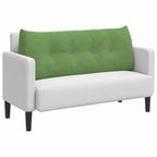 Cuscino per Schiena Verde chiaro 120 x 24 x 50 cm Velluto