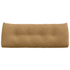 Cuscino per Schiena Marrone 120 x 24 x 50 cm Velluto