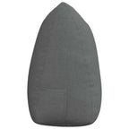 Cuscino per Schiena Grigio scuro 140 x 24 x 50 cm Tessuto