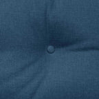 Cuscino per Schiena Blu 140 x 24 x 50 cm Tessuto