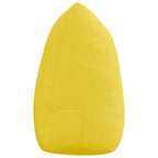 Cuscino per Schiena Giallo Chiaro 140 x 24 x 50 cm Tessuto