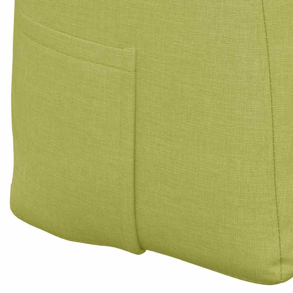 Cuscino per Schiena Verde chiaro 140 x 24 x 50 cm Tessuto