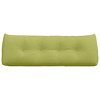 Cuscino per Schiena Verde chiaro 140 x 24 x 50 cm Tessuto