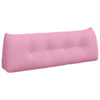 Cuscino per Schiena Rosa 140 x 24 x 50 cm Tessuto