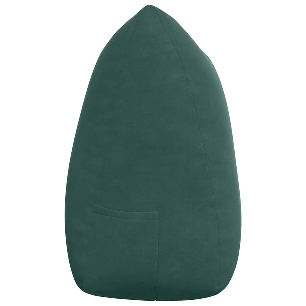 Cuscino per Schiena Verde Scuro 140 x 24 x 50 cm Velluto