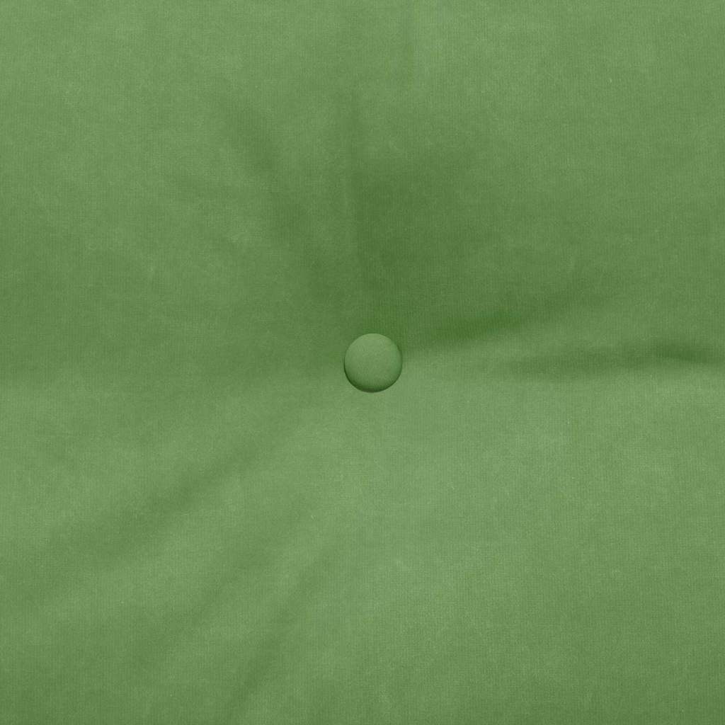 Cuscino per Schiena Verde chiaro 140 x 24 x 50 cm Velluto