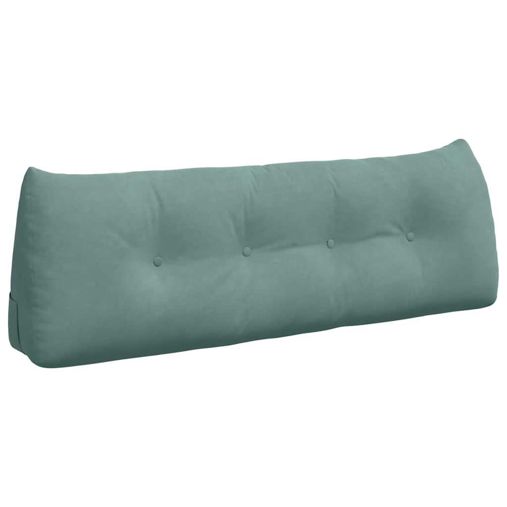Cuscino per Schiena Verde Mare 140 x 24 x 50 cm Velluto