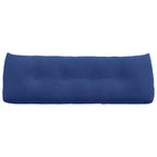 Cuscino per Schiena Blu Polizia 140 x 24 x 50 cm Velluto
