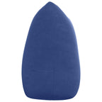 Cuscino per Schiena Blu Polizia 140 x 24 x 50 cm Velluto