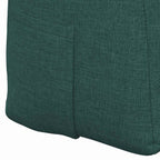 Cuscino per Schiena Verde Scuro 160 x 24 x 50 cm Tessuto