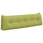 Cuscino per Schiena Verde chiaro 160 x 24 x 50 cm Tessuto