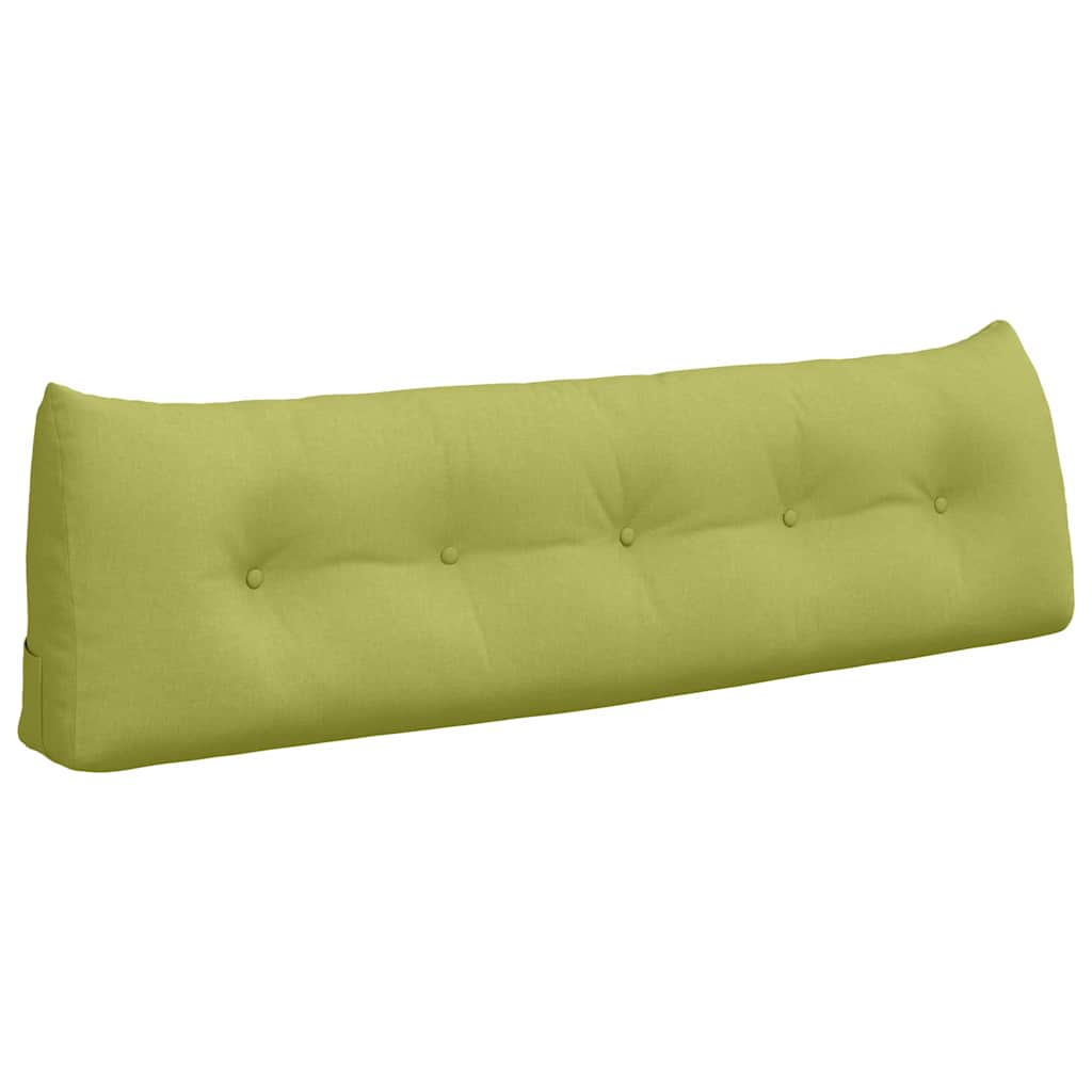 Cuscino per Schiena Verde chiaro 160 x 24 x 50 cm Tessuto