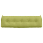 Cuscino per Schiena Verde chiaro 160 x 24 x 50 cm Tessuto
