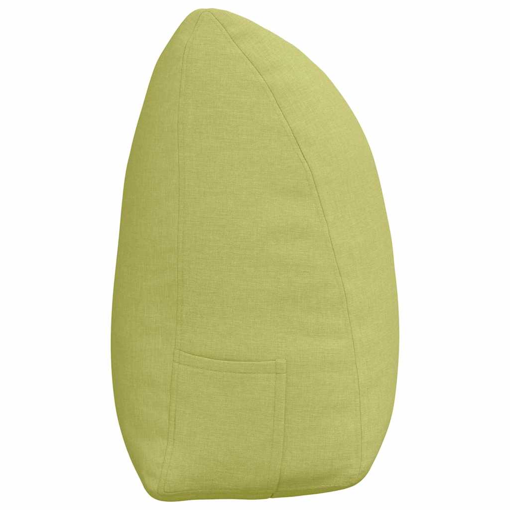 Cuscino per Schiena Verde chiaro 160 x 24 x 50 cm Tessuto