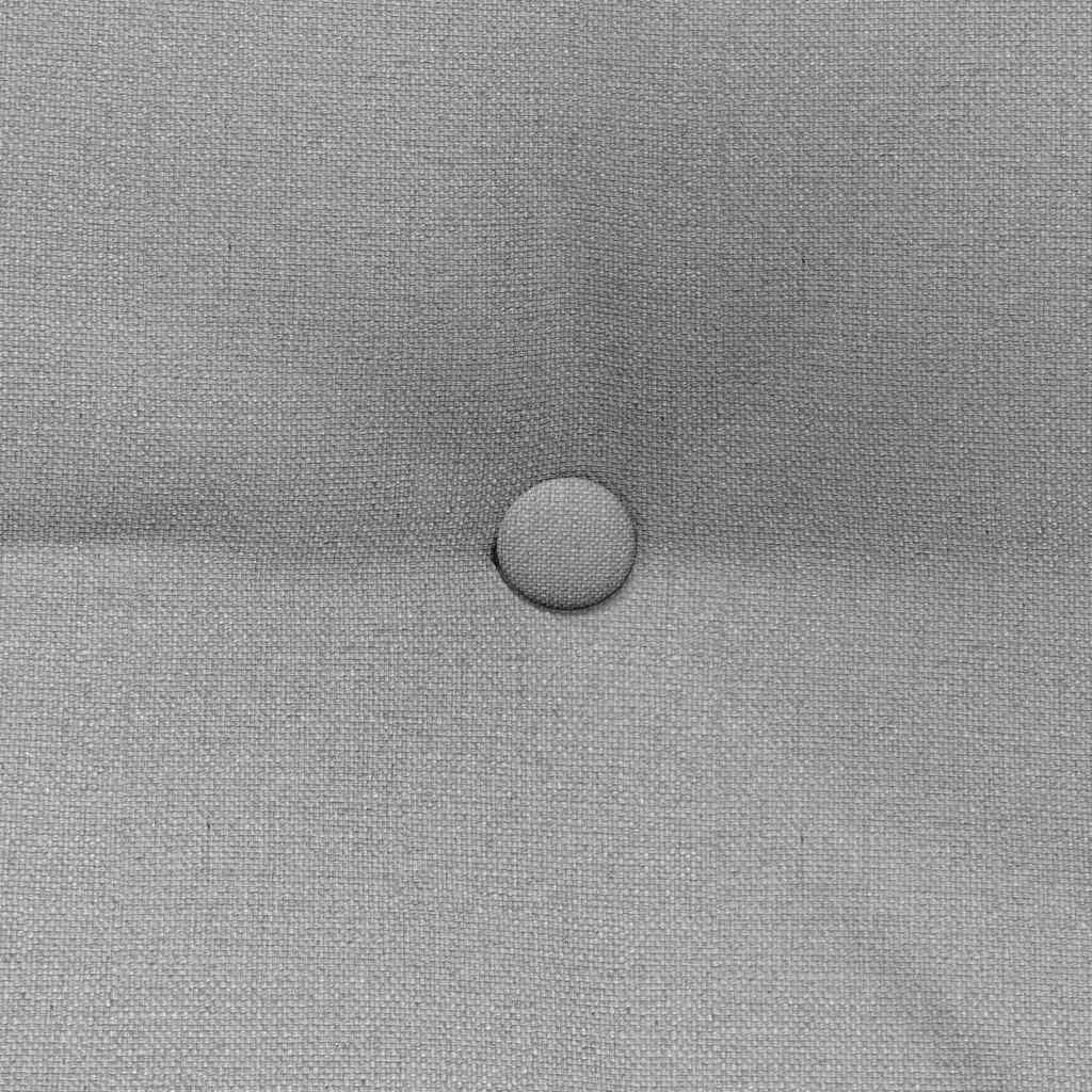Cuscino per Schiena Grigio Nuvola 160 x 24 x 50 cm Tessuto
