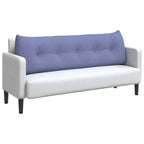Cuscino per Schiena Blu jeans 160 x 24 x 50 cm Tessuto