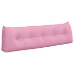 Cuscino per Schiena Rosa 160 x 24 x 50 cm Tessuto