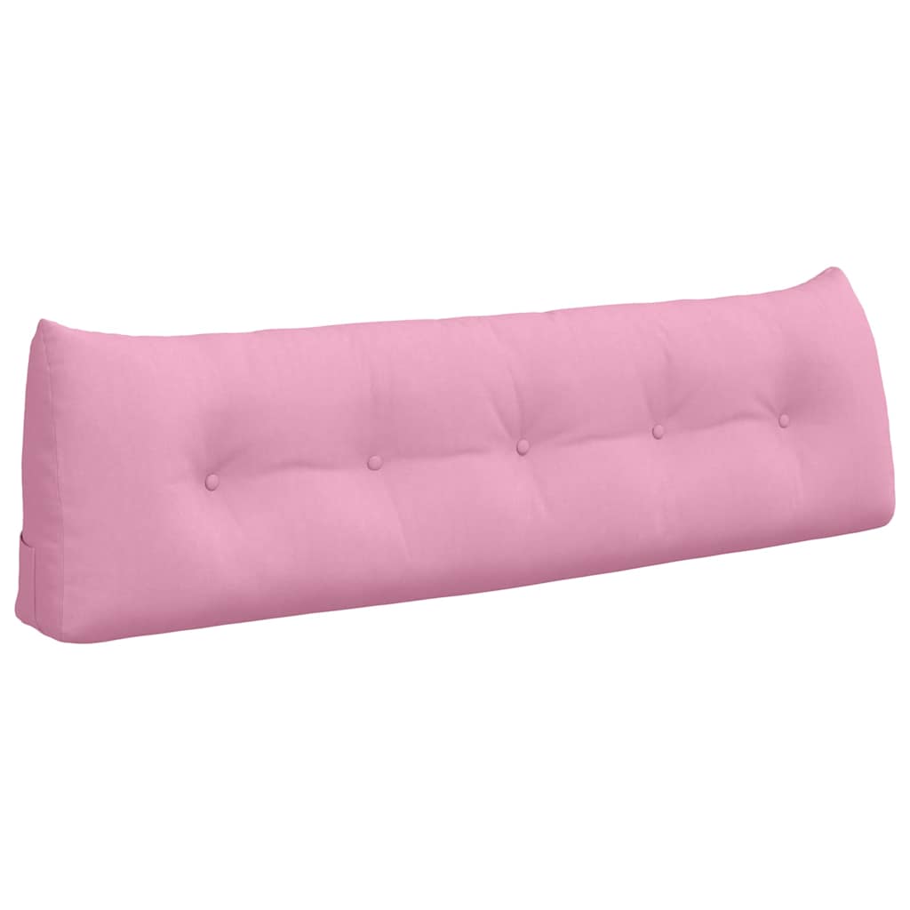 Cuscino per Schiena Rosa 160 x 24 x 50 cm Tessuto