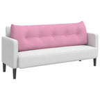 Cuscino per Schiena Rosa 160 x 24 x 50 cm Tessuto