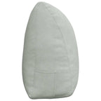 Cuscino per Schiena Grigio chiaro 160 x 24 x 50 cm Velluto