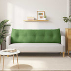 Cuscino per Schiena Verde chiaro 160 x 24 x 50 cm Velluto