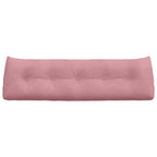 Cuscino per Schiena Rosa 160 x 24 x 50 cm Velluto