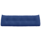 Cuscino per Schiena Blu Polizia 160 x 24 x 50 cm Velluto