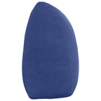 Cuscino per Schiena Blu Polizia 160 x 24 x 50 cm Velluto