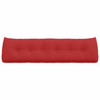 Cuscino per Schiena Rosso 180 x 24 x 50 cm Tessuto