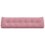 Cuscino per Schiena Rosa 180 x 24 x 50 cm Velluto