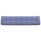 Cuscino per Schiena Blu jeans 200 x 24 x 50 cm Tessuto