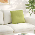 Cuscino per Schiena Verde chiaro 50 x 19 x 45 cm Tessuto
