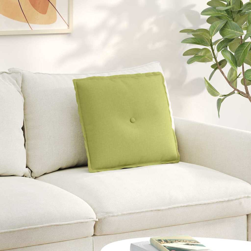 Cuscino per Schiena Verde chiaro 50 x 19 x 45 cm Tessuto