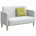 Cuscino per Schiena Verde chiaro 50 x 19 x 45 cm Tessuto