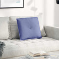 Cuscino per Schiena Blu jeans 50 x 19 x 45 cm Tessuto