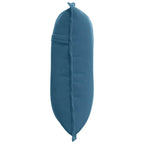 Cuscino per Schiena Blu 50 x 45 cm Tessuto in Cords