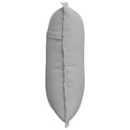 Cuscino per Schiena Grigio chiaro 50 x 45 cm Tessuto in Cords