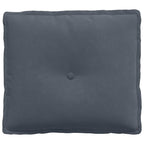 Cuscino per Schiena Grigio scuro 50 x 45 cm Tessuto in Cords
