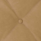 Cuscino per Schiena Marrone 50 x 45 cm Tessuto in Cords