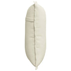 Cuscino per Schiena Crema 50 x 45 cm Tessuto in Cords